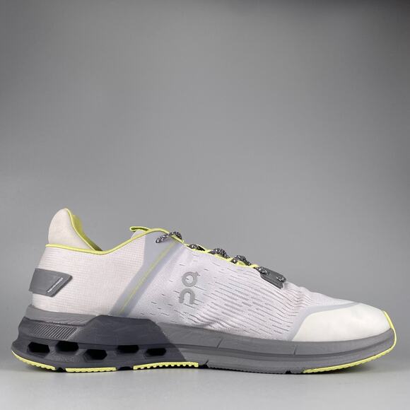 ON Cloudnova Flux Men\'s Size 12.5 Gray Athletic Running Training Comfort Shoes main image 9